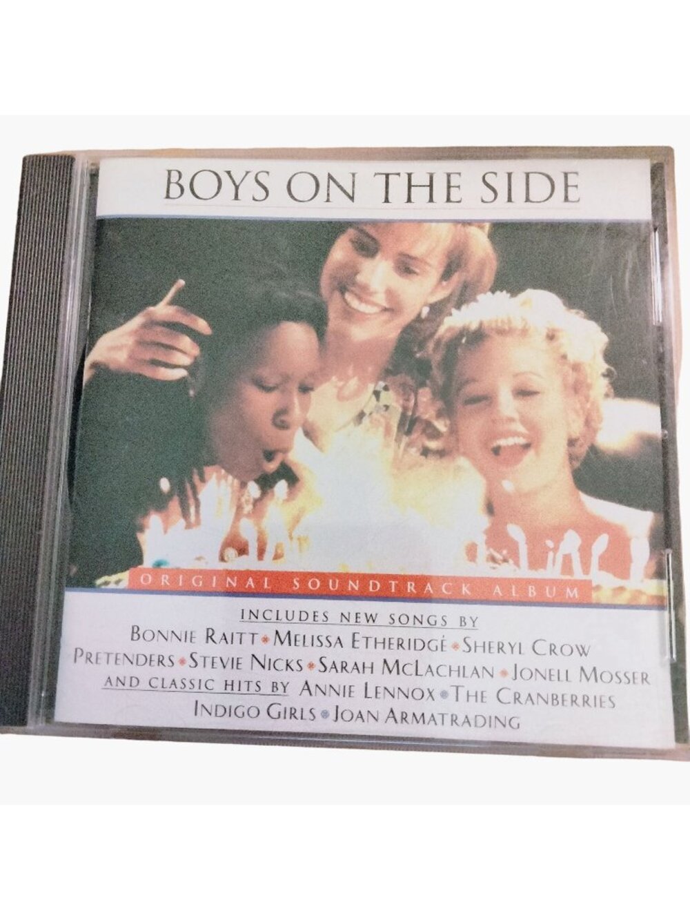 Boys On The Side Original Soundtrack Album CD Raitt Etheridge Crow Stevie Nicks